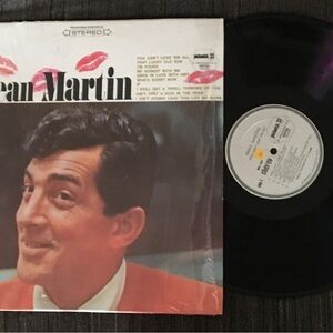 Dean Martin Vinyl Record with Cover